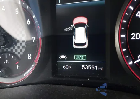 2019 Hyundai Veloster 2.0 Premium z USA, uszkodzony, nr VIN KMHTG6AF2KU007229